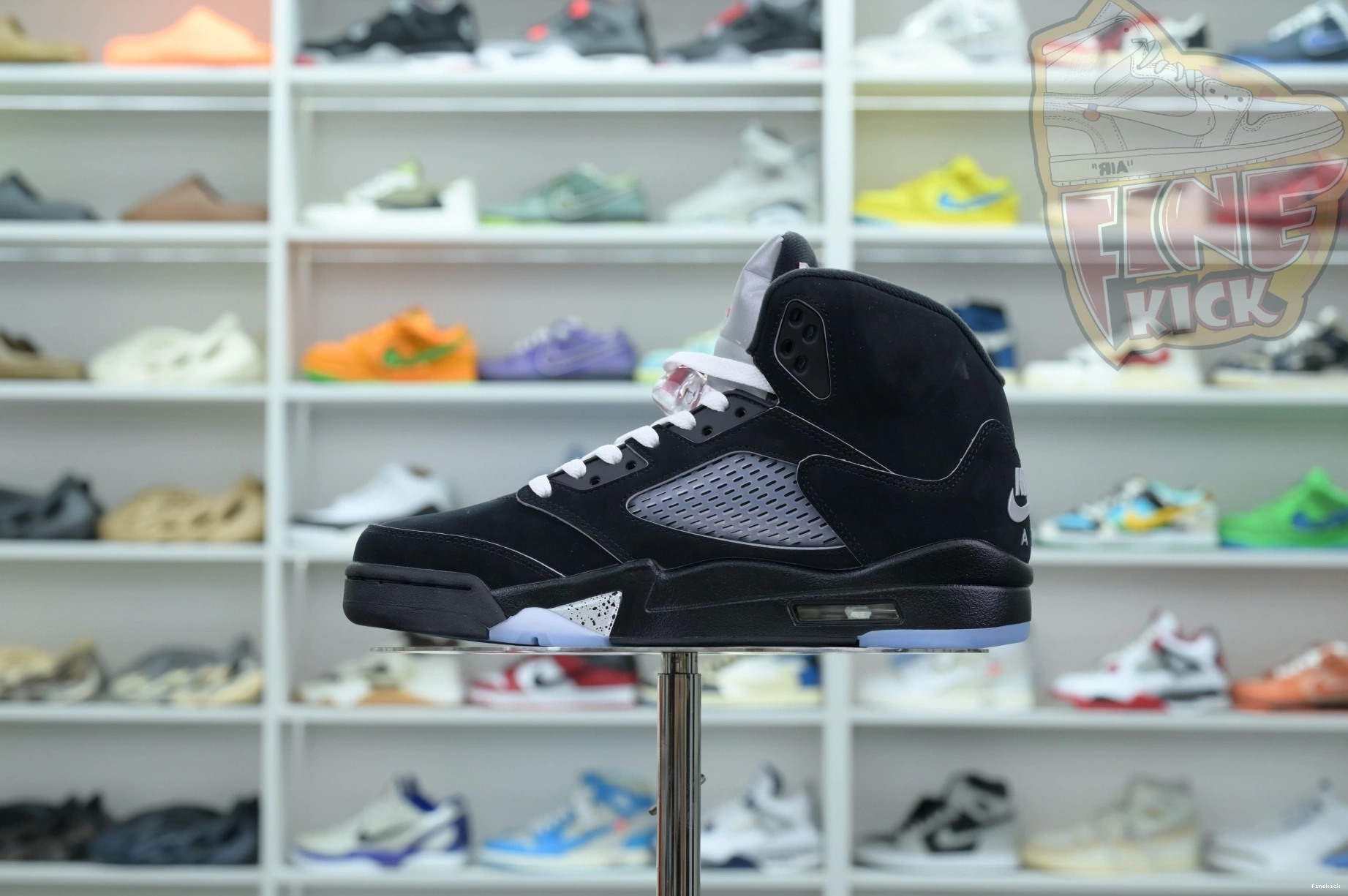 METALLIC Jordan 5“BLACK Jordan Air REIMAGINED” 1124